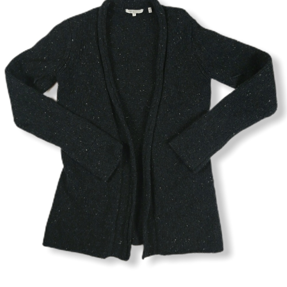 Vince. Cashmere Gray Cardigan